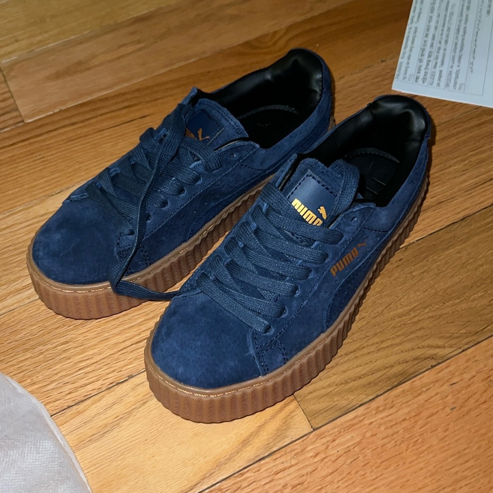 Fenty creepers rihanna navy blue size womens 6 never used